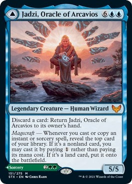Image for Jadzi, Oracle of Arcavios (151) (Strixhaven: School of Mages) (STX) - Magic: The Gathering