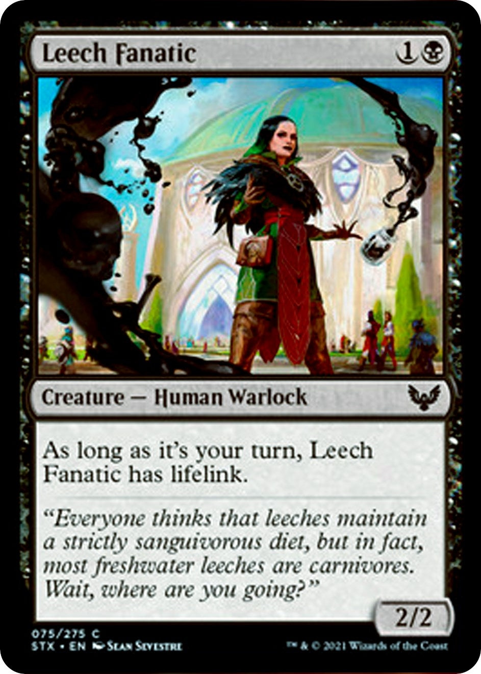 Image for Leech Fanatic (75) (Strixhaven: School of Mages) (STX) - Magic: The Gathering
