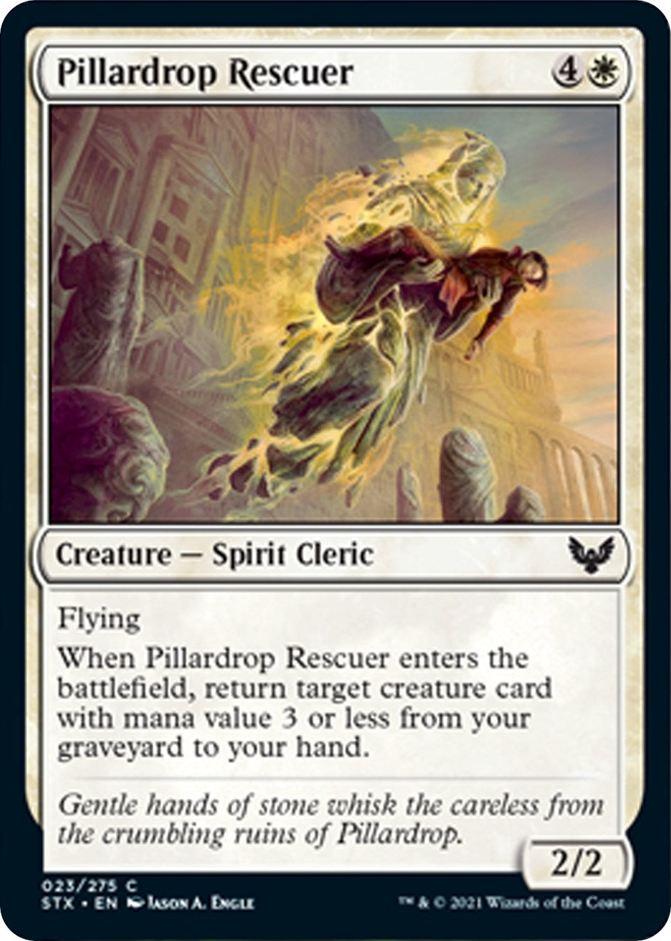 Image for Pillardrop Rescuer (23) (Strixhaven: School of Mages) (STX) - Magic: The Gathering