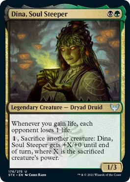Image for Dina, Soul Steeper (178) (Strixhaven: School of Mages) (STX) - Magic: The Gathering