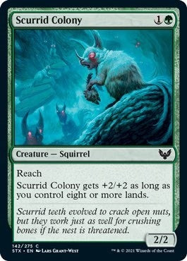 Image for Scurrid Colony (142) (Strixhaven: School of Mages) (STX) - Magic: The Gathering