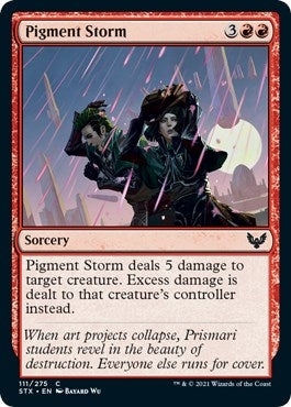 Image for Pigment Storm (111) (Strixhaven: School of Mages) (STX) - Magic: The Gathering