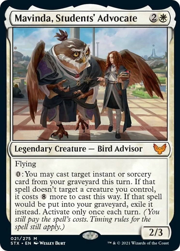 Image for Mavinda, Students' Advocate (21) (Strixhaven: School of Mages) (STX) - Magic: The Gathering