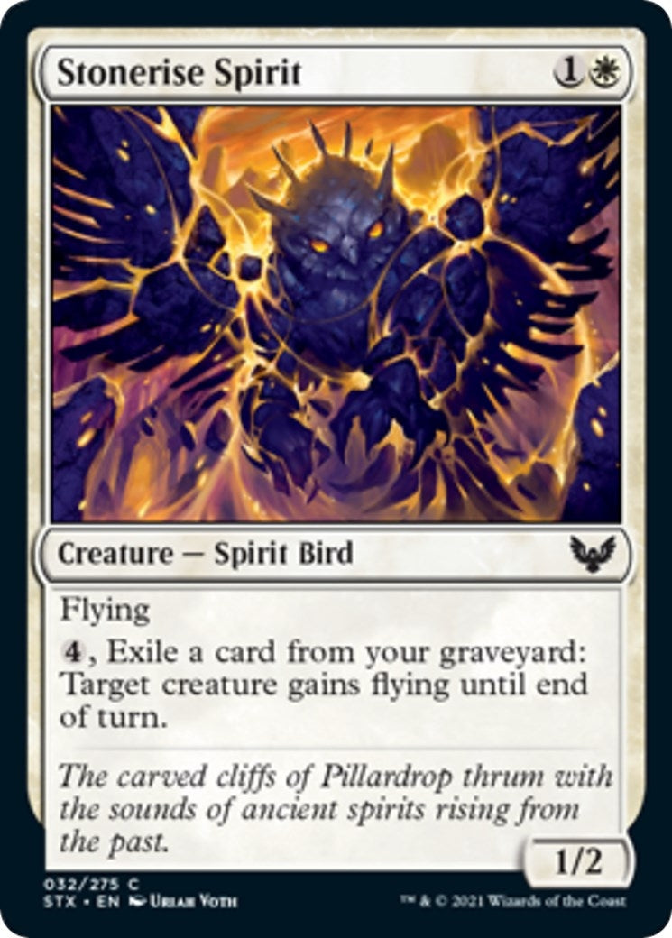 Image for Stonerise Spirit (32) (Strixhaven: School of Mages) (STX) - Magic: The Gathering