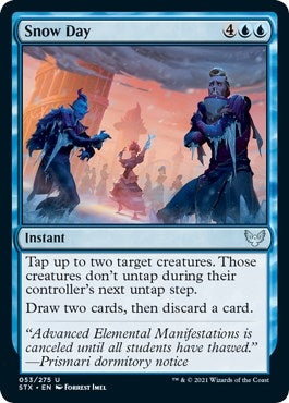 Image for Snow Day (53) (Strixhaven: School of Mages) (STX) - Magic: The Gathering
