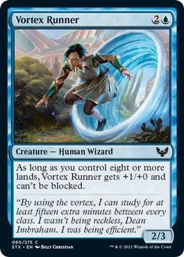 Image for Vortex Runner (60) (Strixhaven: School of Mages) (STX) - Magic: The Gathering