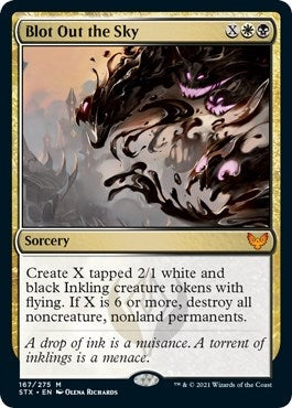 Image for Blot Out the Sky (167) (Strixhaven: School of Mages) (STX) - Magic: The Gathering