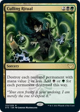 Image for Culling Ritual (172) (Strixhaven: School of Mages) (STX) - Magic: The Gathering
