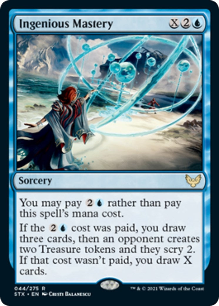 Image for Ingenious Mastery (44) (Strixhaven: School of Mages) (STX) - Magic: The Gathering