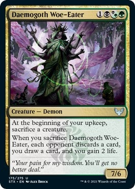 Image for Daemogoth Woe-Eater (175) (Strixhaven: School of Mages) (STX) - Magic: The Gathering