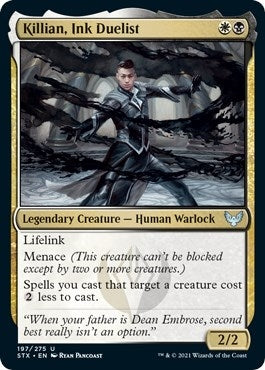 Image for Killian, Ink Duelist (197) (Strixhaven: School of Mages) (STX) - Magic: The Gathering
