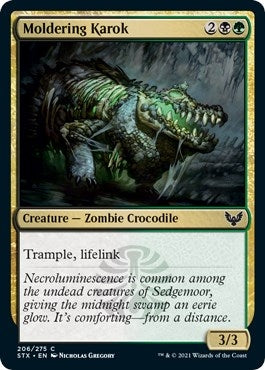 Image for Moldering Karok (206) (Strixhaven: School of Mages) (STX) - Magic: The Gathering