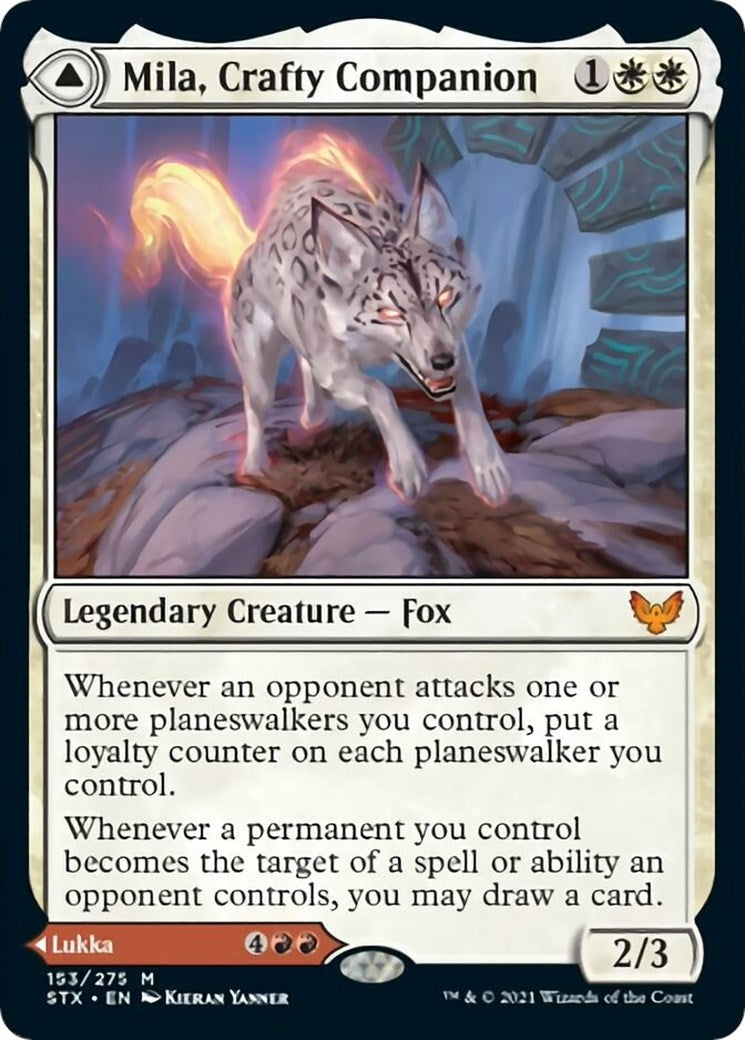 Image for Mila, Crafty Companion (153) (Strixhaven: School of Mages) (STX) - Magic: The Gathering