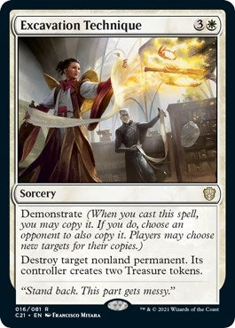 Image for Excavation Technique (16) (Commander 2021) (C21) - Magic: The Gathering