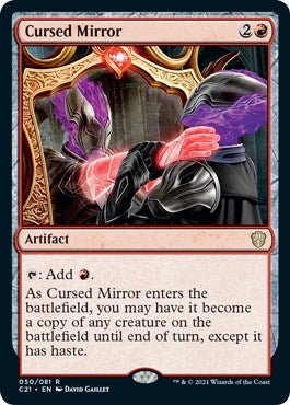 Image for Cursed Mirror (50) (Commander 2021) (C21) - Magic: The Gathering