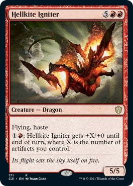 Image for Hellkite Igniter (171) (Commander 2021) (C21) - Magic: The Gathering