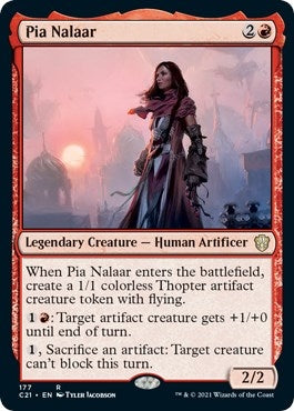 Image for Pia Nalaar (177) (Commander 2021) (C21) - Magic: The Gathering