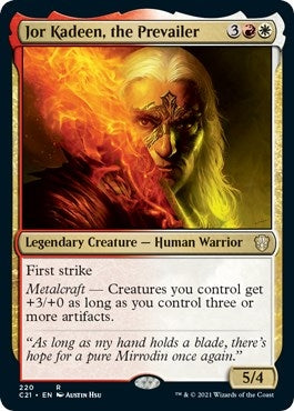 Image for Jor Kadeen, the Prevailer (220) (Commander 2021) (C21) - Magic: The Gathering