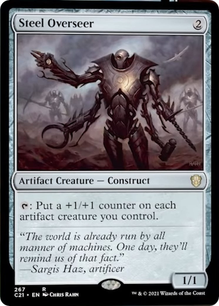 Image for Steel Overseer (267) (Commander 2021) (C21) - Magic: The Gathering