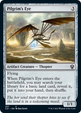 Image for Pilgrim's Eye (257) (Commander 2021) (C21) - Magic: The Gathering