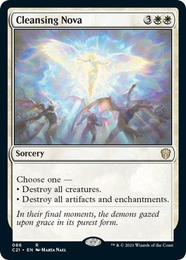 Image for Cleansing Nova (86) (Commander 2021) (C21) - Magic: The Gathering