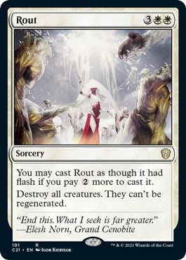 Image for Rout (101) (Commander 2021) (C21) - Magic: The Gathering