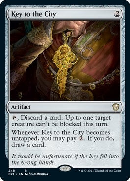 Image for Key to the City (248) (Commander 2021) (C21) - Magic: The Gathering