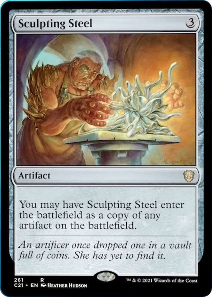 Image for Sculpting Steel (261) (Commander 2021) (C21) - Magic: The Gathering