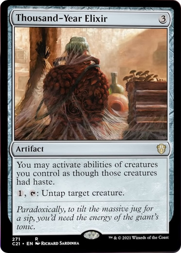 Image for Thousand-Year Elixir (271) (Commander 2021) (C21) - Magic: The Gathering
