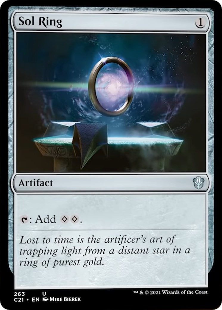 Image for Sol Ring (263) (Commander 2021) (C21) - Magic: The Gathering