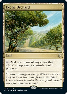 Image for Exotic Orchard (288) (Commander 2021) (C21) - Magic: The Gathering