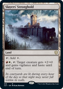 Image for Slayers' Stronghold (318) (Commander 2021) (C21) - Magic: The Gathering