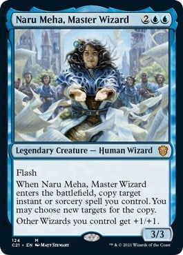 Image for Naru Meha, Master Wizard (124) (Commander 2021) (C21) - Magic: The Gathering