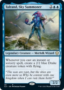 Image for Talrand, Sky Summoner (131) (Commander 2021) (C21) - Magic: The Gathering