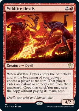 Image for Wildfire Devils (183) (Commander 2021) (C21) - Magic: The Gathering