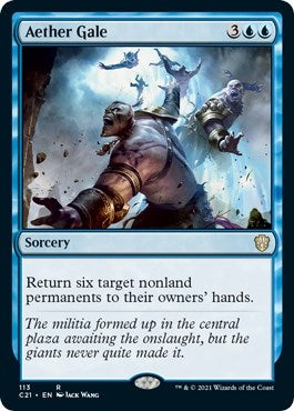 Image for Aether Gale (113) (Commander 2021) (C21) - Magic: The Gathering