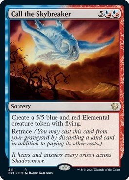 Image for Call the Skybreaker (211) (Commander 2021) (C21) - Magic: The Gathering