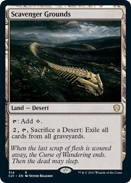 Image for Scavenger Grounds (314) (Commander 2021) (C21) - Magic: The Gathering