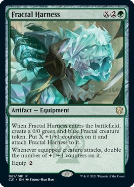 Image for Fractal Harness (61) (Commander 2021) (C21) - Magic: The Gathering