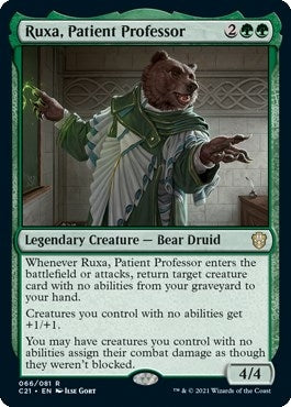Image for Ruxa, Patient Professor (66) (Commander 2021) (C21) - Magic: The Gathering