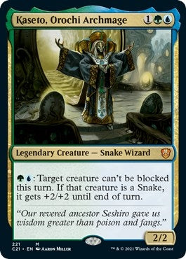 Image for Kaseto, Orochi Archmage (221) (Commander 2021) (C21) - Magic: The Gathering