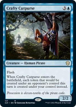 Image for Crafty Cutpurse (117) (Commander 2021) (C21) - Magic: The Gathering