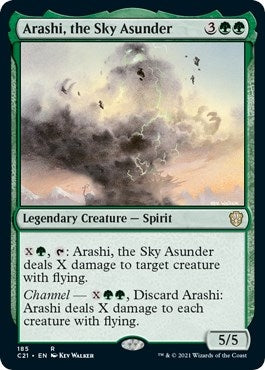 Image for Arashi, the Sky Asunder (185) (Commander 2021) (C21) - Magic: The Gathering