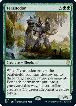 Image for Terastodon (207) (Commander 2021) (C21) - Magic: The Gathering
