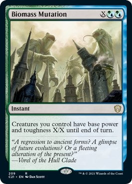 Image for Biomass Mutation (209) (Commander 2021) (C21) - Magic: The Gathering