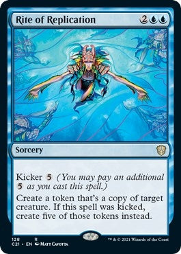 Image for Rite of Replication (128) (Commander 2021) (C21) - Magic: The Gathering