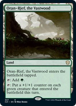 Image for Oran-Rief, the Vastwood (307) (Commander 2021) (C21) - Magic: The Gathering