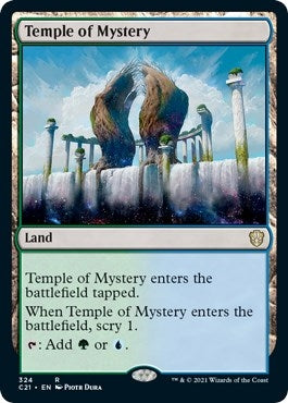 Image for Temple of Mystery (324) (Commander 2021) (C21) - Magic: The Gathering
