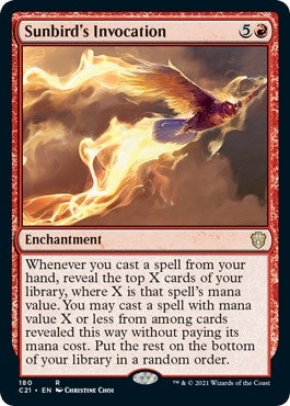 Image for Sunbird's Invocation (180) (Commander 2021) (C21) - Magic: The Gathering