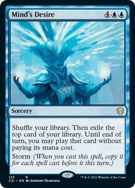 Image for Mind's Desire (123) (Commander 2021) (C21) - Magic: The Gathering